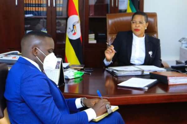 Anita Among to Censore Joel Ssenyonyi